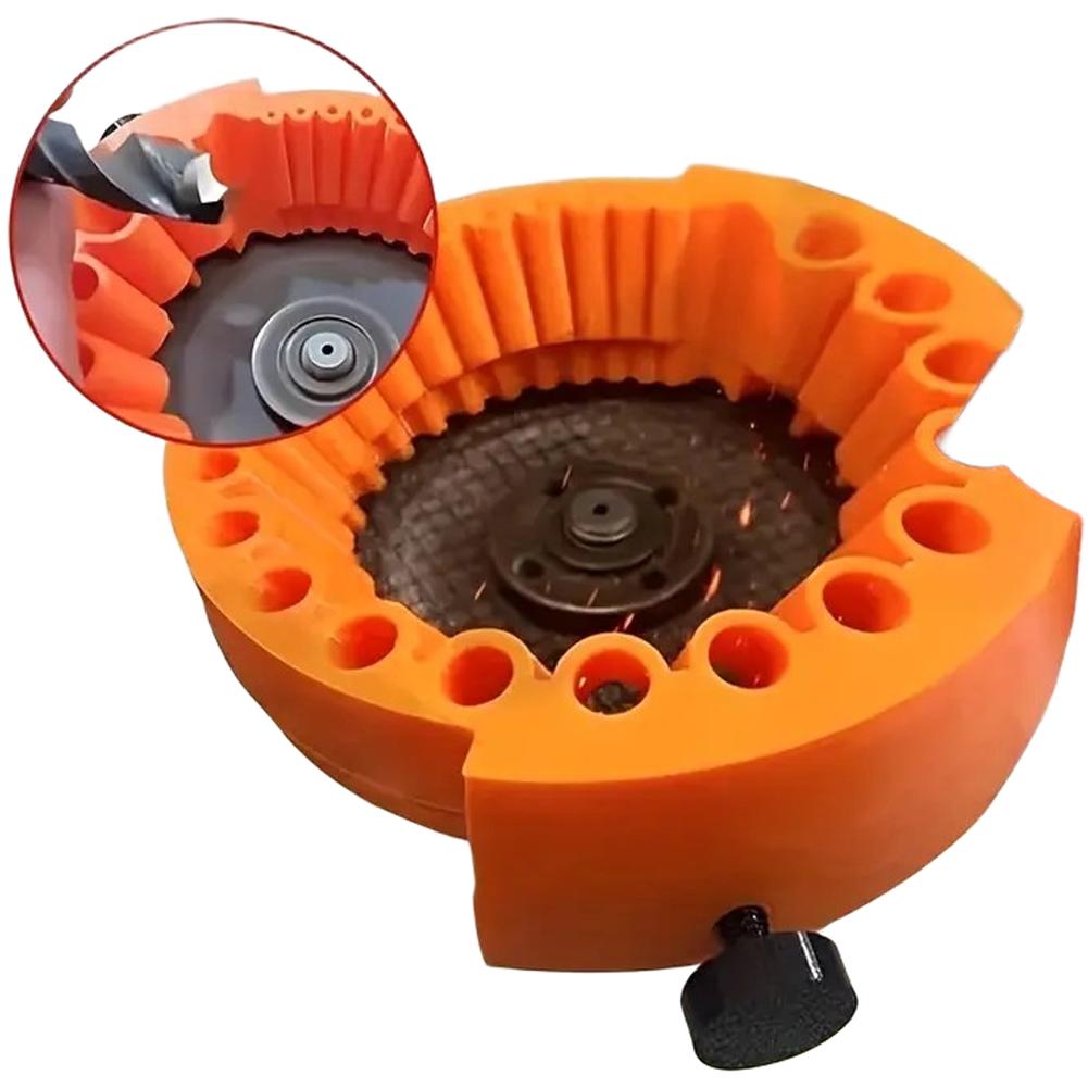 

Electric Grinder Drill Bit Sharpener Sharpens Twist Bits Sharpens Masonry Bits Easy Operation Multi Size Drill Bit Sharpener помаранчевий