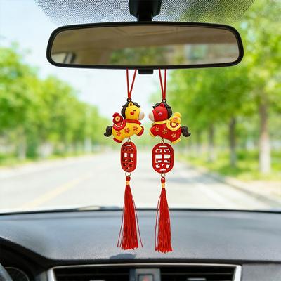 Horse Car Pendant Car Decoration Safety Pendant Car Rearview Mirror Pendant Blessing