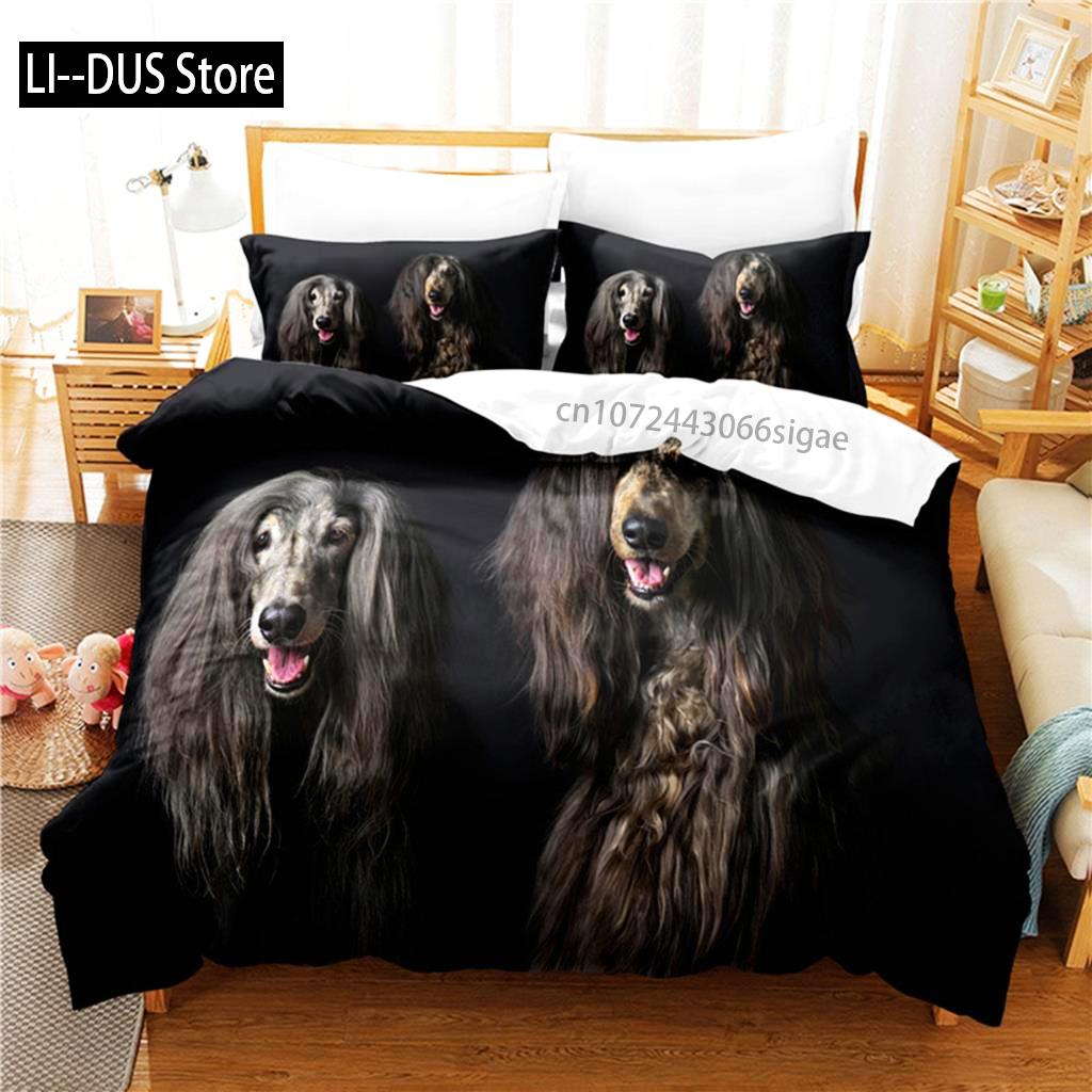 Beautiful Puppy Bedding Set Duvet Cover Set 3d Bedding Digital Printing Queen Size Bedding Set Fashion Design