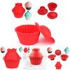 Hochwertige Silikon Big Top Cupcake Form für unregelmäßige Muffins und Mousse-Kuchen