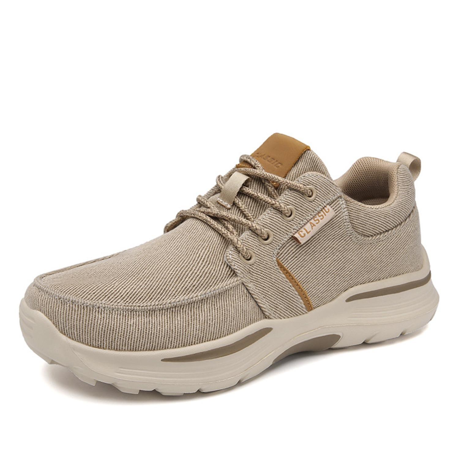 

2025 new plimsolls men platform thin belt casual sneaker slip-on breathable slip-on fashionable casual shoes 48 хакі
