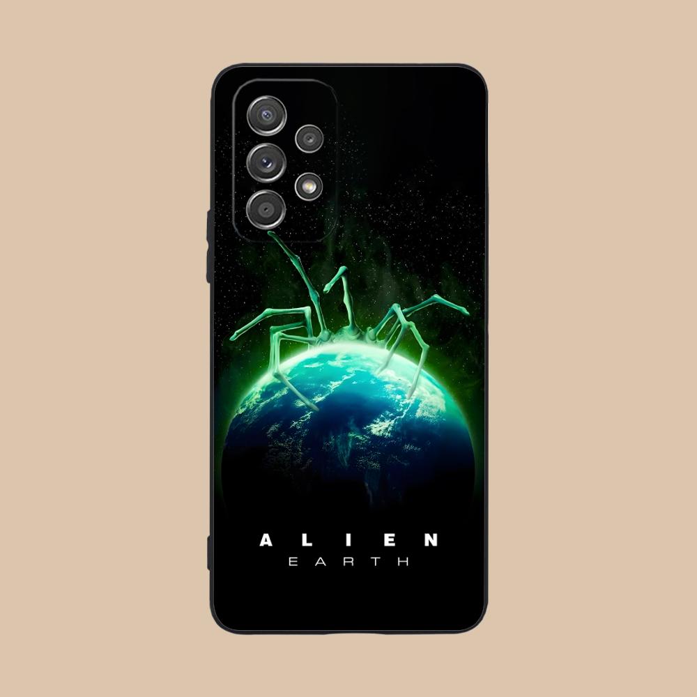 Alien Earth Mobile Cell Phone Case for Samsung Galaxy A56 55 54 53 52 51 36 35 34 23 16 15 5G Colorful Cover Pretty Cover Luxury