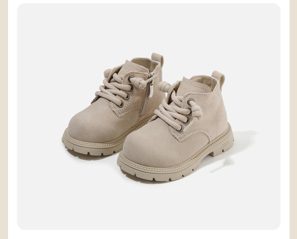 Winter Toddler Boots: Cotton Baby Walker & Martin Boots with Plush Lining