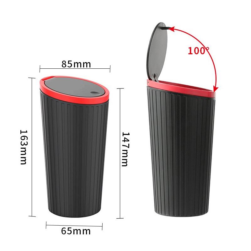 Bilpapperskorg Kan Sopsäck Avfallsbehållare Förvaringslåda Hink För Porsche Macan Panamera Cayenne Cayman 911 970 981 991