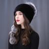 Mink Fur Women's Autumn and Winter Imitation Fur Fashion Hat Warm Mink Fur Thickened Ear Protection Fox Fur Headband Hat