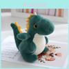 Adorable Dinosaur Plush Keychain Soft Pp Cotton Stuffed Animal Charm For Bags Gifts