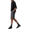 UNIQLO Solid Color Mid-Rise Button Five-Point Casual Shorts Unisex shorts Dark-Gray 470612-08