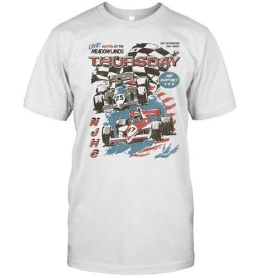 Donderdag Meadowlands Racing Grafisch T-shirt