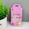 Children's Wearable Custom Nail Stickers - Cute European & American Jelly Glue Fingernail Tips