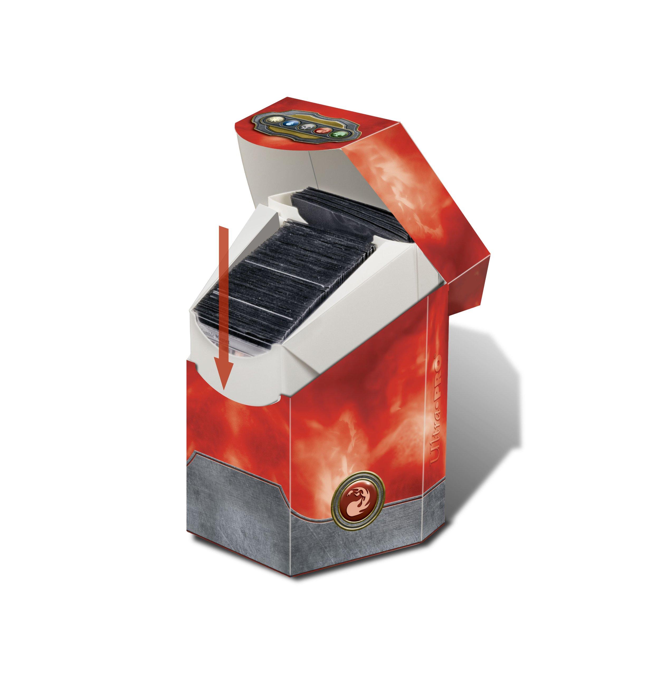 

MTG Magic the Gathering Hexagonal Deck Box Mana Red #82912 червоний