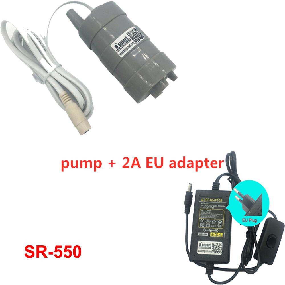 High Lift 5M 12V 24V High Pressure DC Submersible Pump 600L/H 1000L/H Micro Straight Slotted Cutting Rhinestone Pump Customized