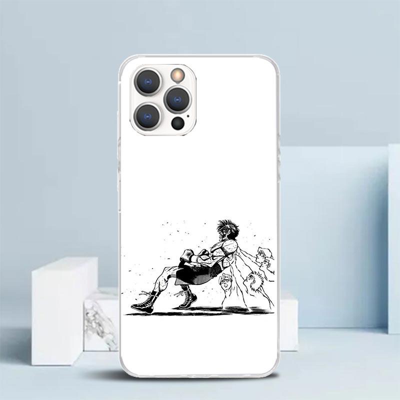 Hajime No Ippo Comics Soft Cover for iPhone 16 17 Air 15 14 Pro Max 16E Phone Case 13 Mini 12 11 7 SE 8 Print Pattern Fit Cases