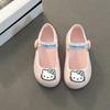 Cute cartoon Hello Kitty hole shoes women's summer 2025 new fashion wear comfortable versatile breathable sandals