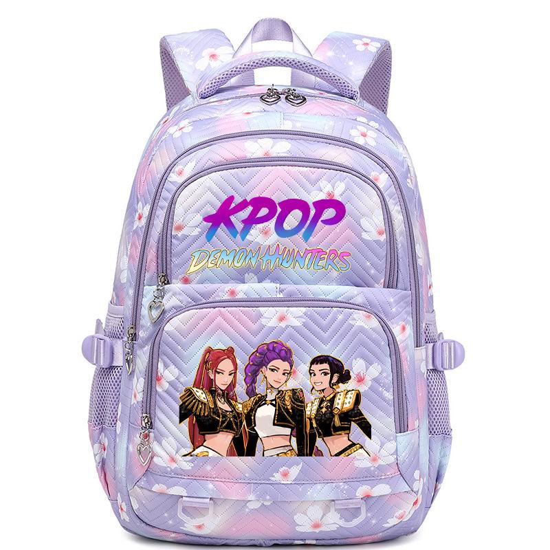 Kpop Korean version of small fresh backpack, college style trend, primary and secondary school student schoolbag, light and large capacity