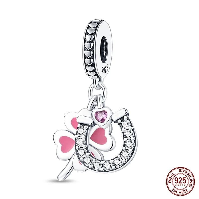 Fashion 925 Silver Colorful Butterfly Dragonfly Hummingbird Spring Series Charms Beads Fit 925 diy Bracelet Jewelry