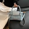 Denim Handbag Women's New Fashion Embroidered Dumpling Bag High-end Single Shoulder Messenger Women's Bag
