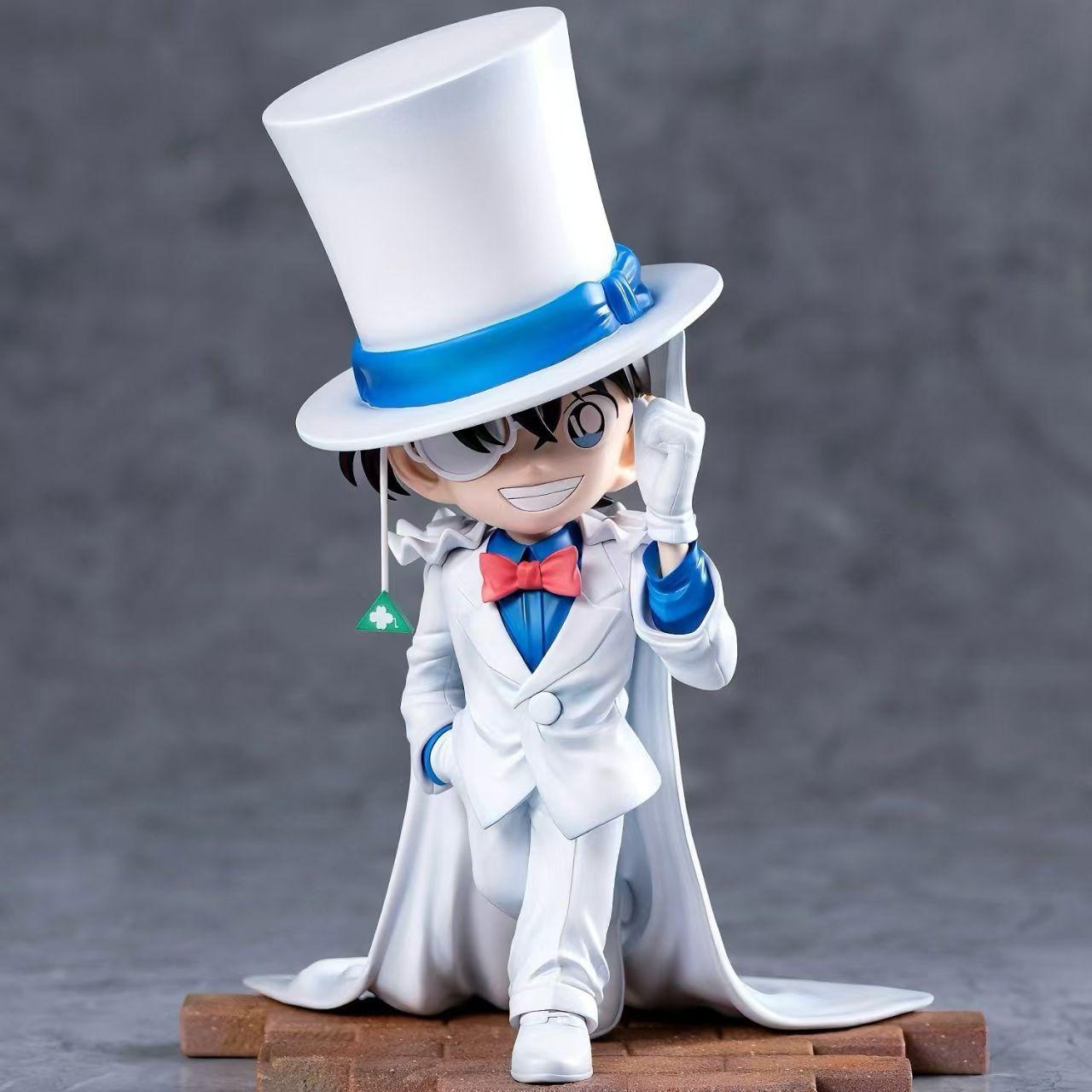 

New Detective Conan Gk Figure Kaito Kid Dark Baron Anime Peripheral Collectible Desktop Decoration Toy For Fans Collectors Kid Friendly Entertaining