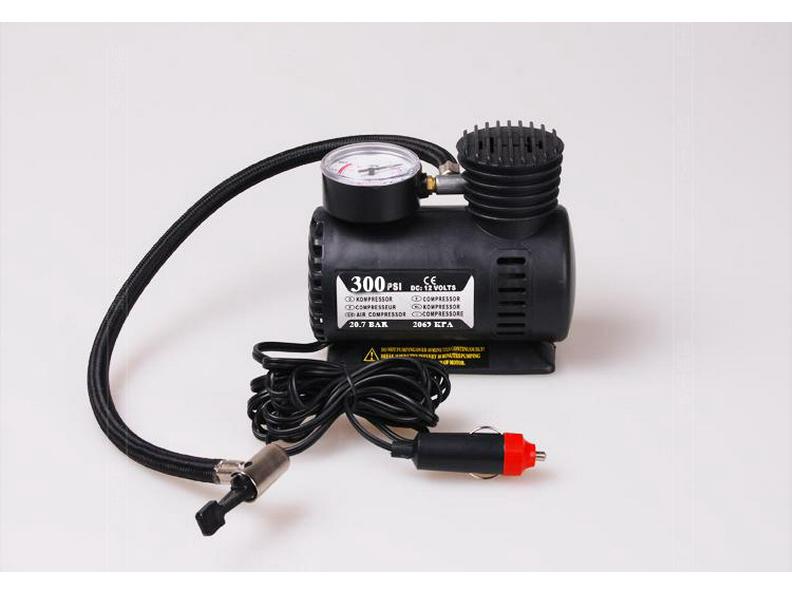 12V Mini Portable Electric Car Tire Air Pump