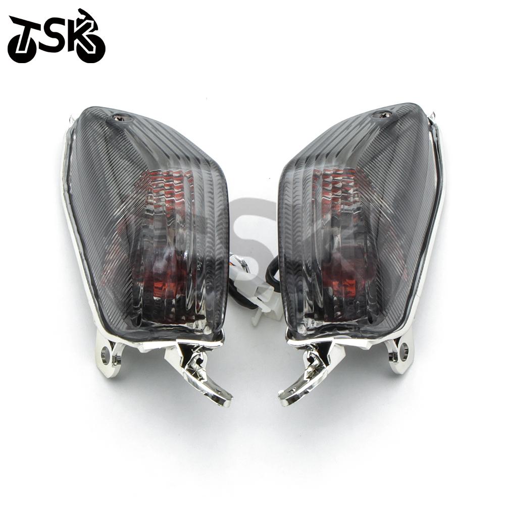 Задний указатель поворота для KAWASAKI ZX10R 2006-2007 Ninja ZX14R ZZR1400 2006-2020 Мотоцикл Поворотник Лампа Лампочка дым