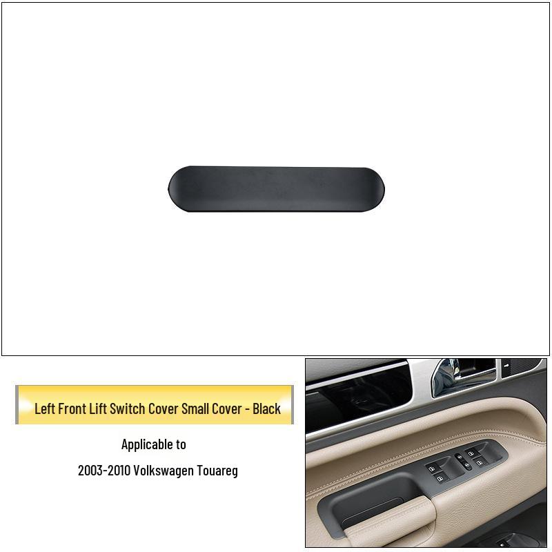 Volkswagen Touareg Driver's Side Power Window Switch Cover for Interior Door Handle