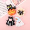 Handmade DIY Cartoon Pumpkin Lantern Hair Clip Resin Components