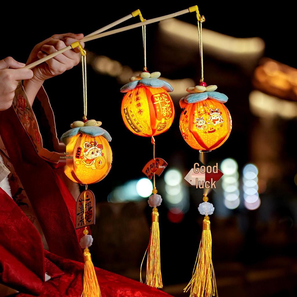 2026 Year of the Horse LED String Lights: New Year Decoration Handheld Pendant for Spring Festival Atmosphere