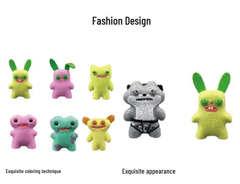 Fuggler Funk-Tand Schat: Schattige Monster Sleutelhanger met Lelijke Tanden Blind Box Serie.