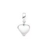 Pandora Rose Gold Plated Heart Pendant Women Jewelry Silver 788693C01