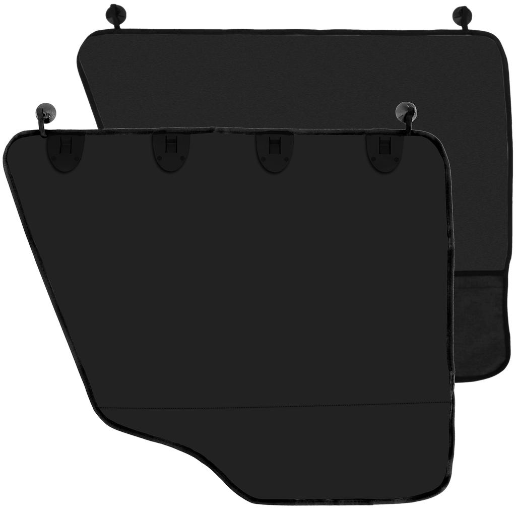 2PCS Dog Car Door Protector 600D Oxford Cloth Car Door Guard Scratchproof Washable Interior Car Door Cover with Pocket Machine