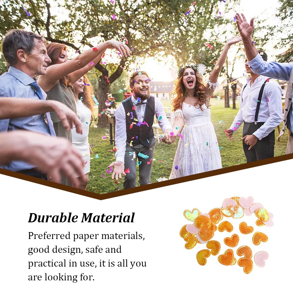 Paper Cards DIY Supplies Heart Air Confetti Paper-cut Multiple Atmosphere Setting Props Wedding Ornament Anniversary Decorations