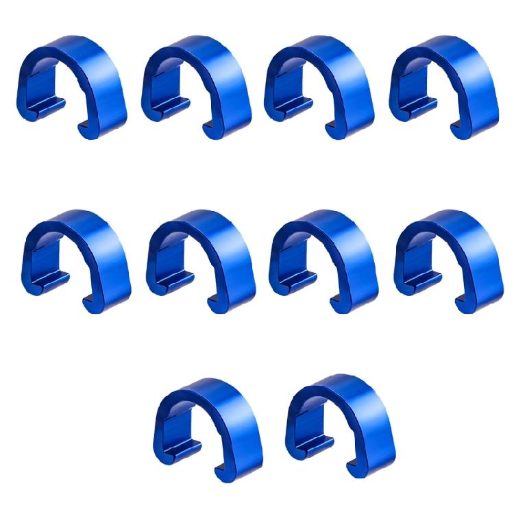 10 Stück Fahrrad-Bremskabel-Gehäuse-Clip-Führungsclips für Mountainbikes und Rennräder