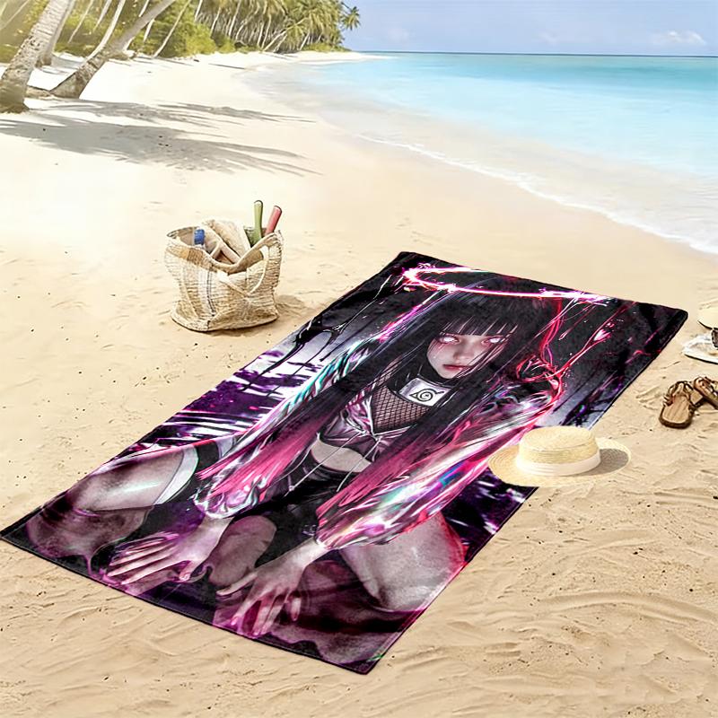 naruto Beach Towel, Durable and Easy to Clean, Soft and Vibrant Beach Towel Perfect for Travel