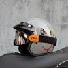 ORZ high-quality motorcycle retro helmet 3/4 semi covered helmet couple scooter cascos para moto capacetes de moto