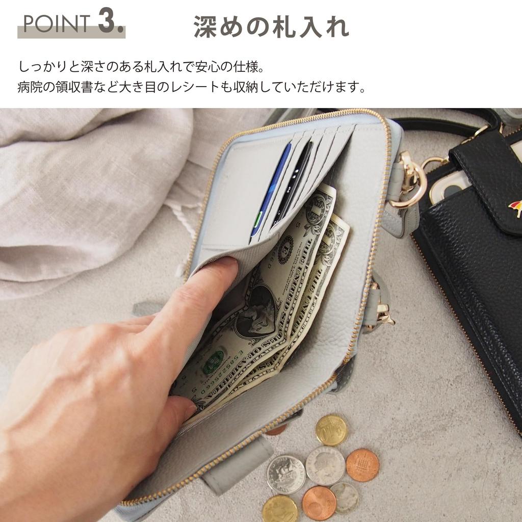 Arnold Palmer Men's Bifold Wallet, Tochigi Leather, with Coin Purse, 4AP3691 (Gray)