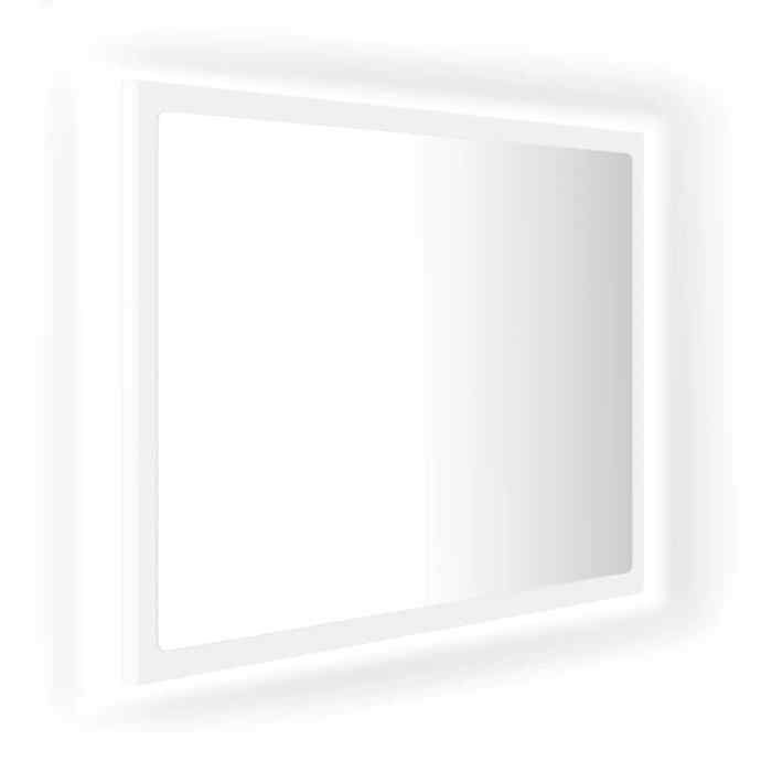 VidaXL Miroir à LED de Salle de Bain, Miroir de Maquillage, Miroir de Courtoisie, Décoration Toilette Maison Intérieur, 804916