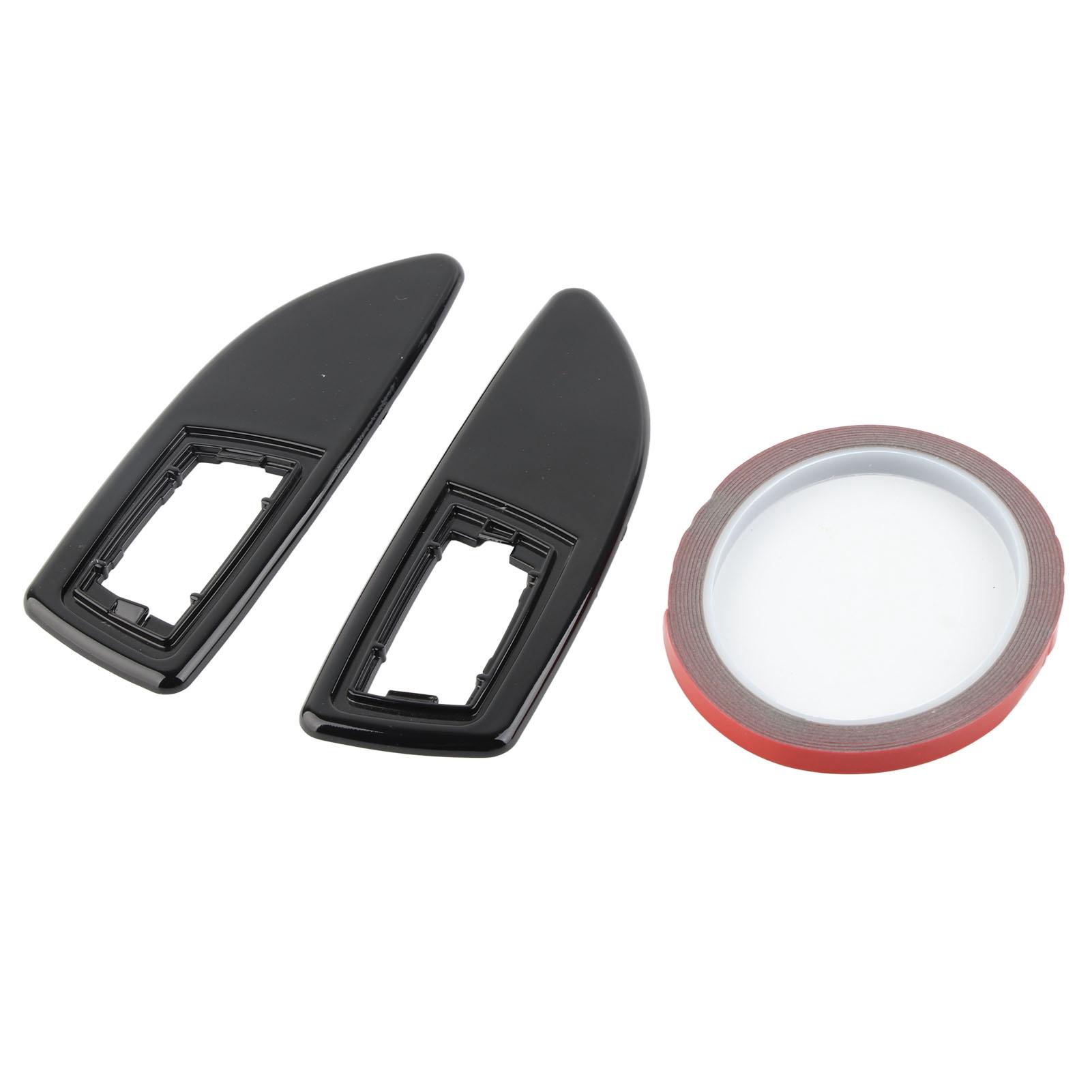 

2 Pcs Side Indicator Repeater Frame Set Car Adaptations Replacement for D Range 2006‑2014