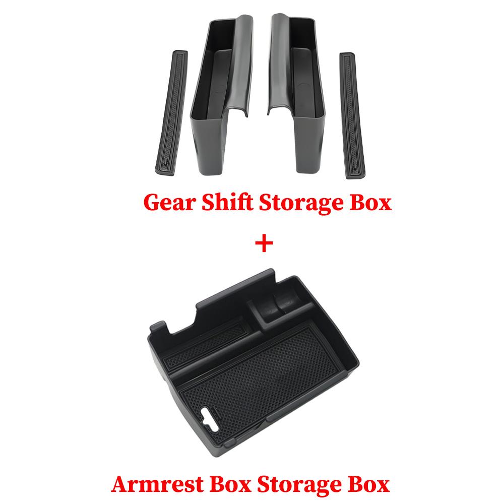 Car Center Console Gear Shift Storage Box Armrest Organizer Tray for Jeep Compass 2025-2025 Stowing Tidying Interior Accessories