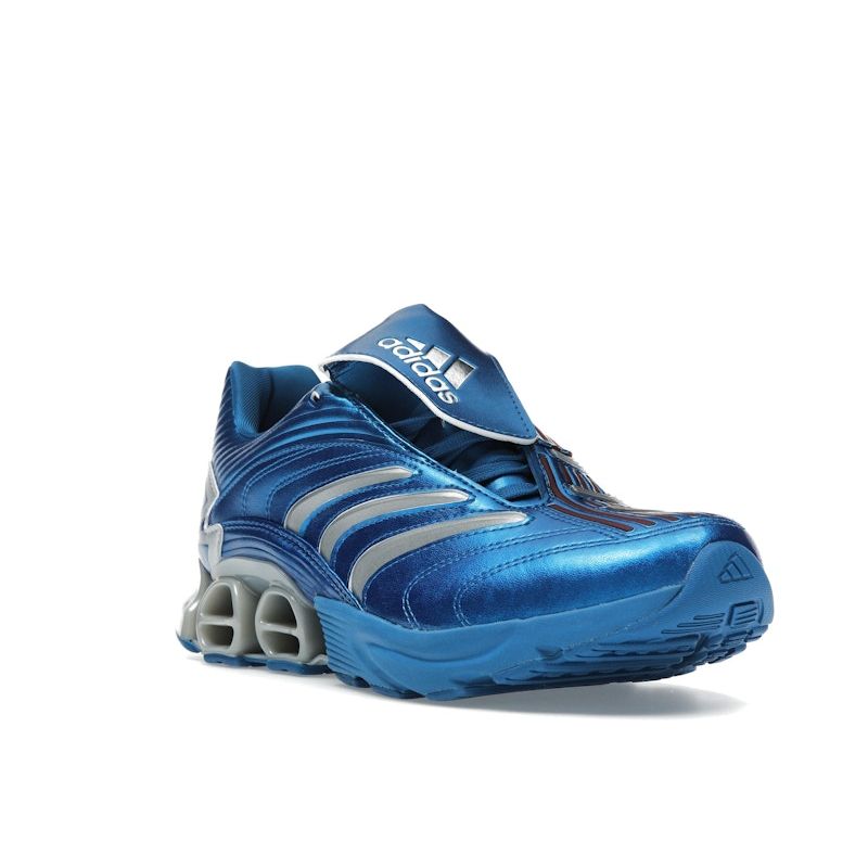 Adidas Predator Megaride Metallic Shock Blue Unisex Sneakers Silver-Metallic Better-Scarlet JI3515