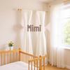 French Pearlescent Gauze Silk Bow Curtain Tieback