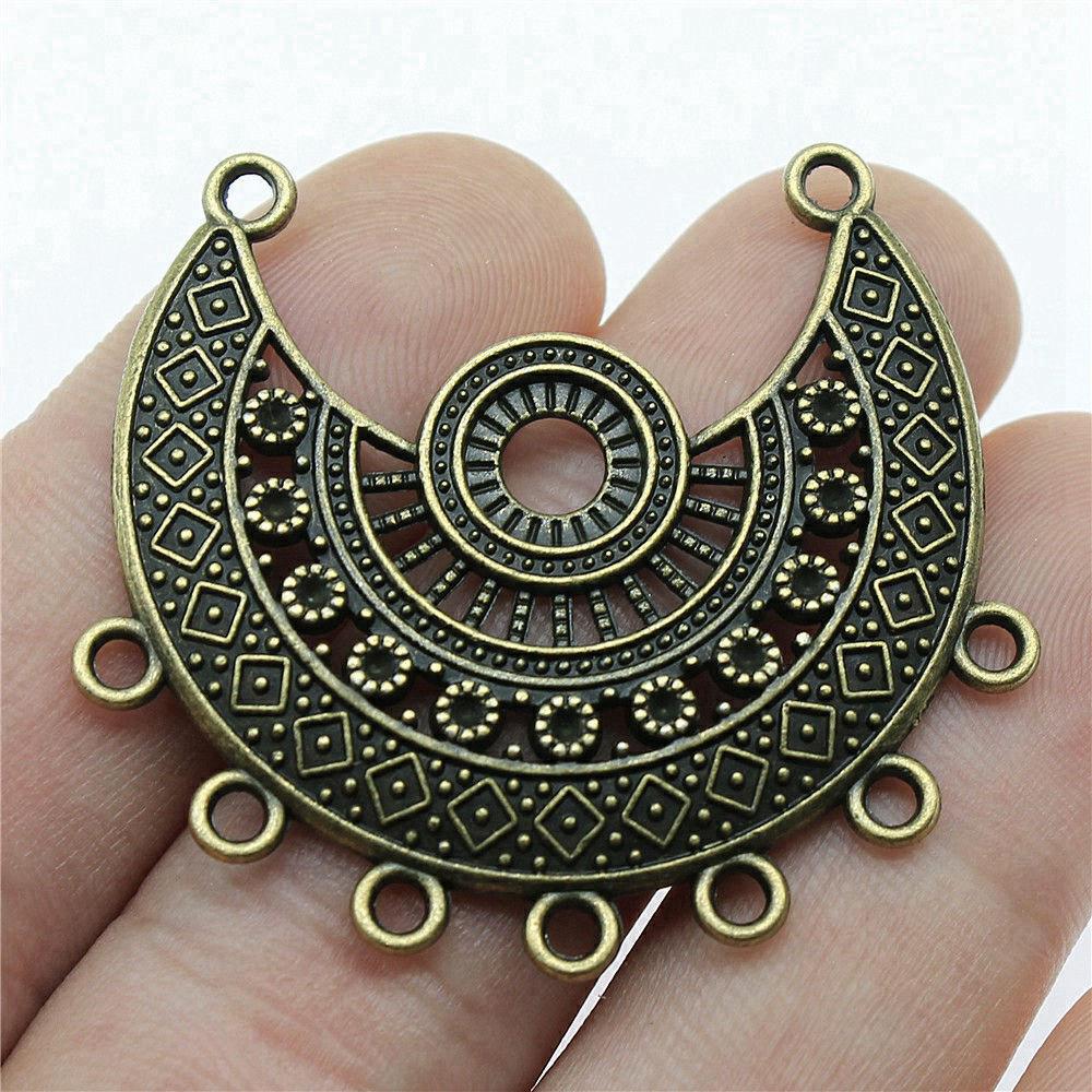 Accessories Parts Curved Necklace Connector Minimalist Jewelry Components QA013