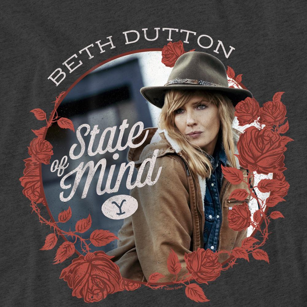 Yellowstone Unisex Erwachsene State Beth Dutton T-Shirt