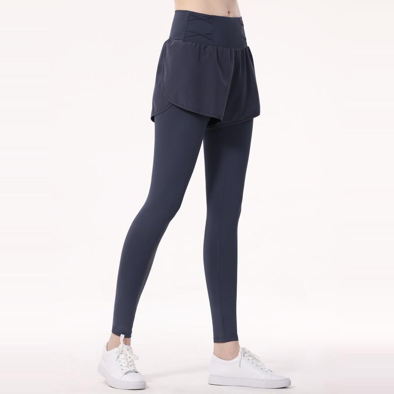 Women's High-Waisted Breathable Yoga Pants - Hip-Lifting, Long Sports Leggings for Fitness & Running