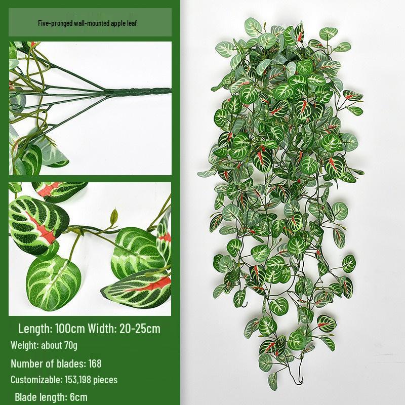 Artificial Hanging Vine Plant for Home Décor: Ideal for Living Room, Bedroom, Bathroom, Kitchen, Windowsill, Balcony, and Courtyard.