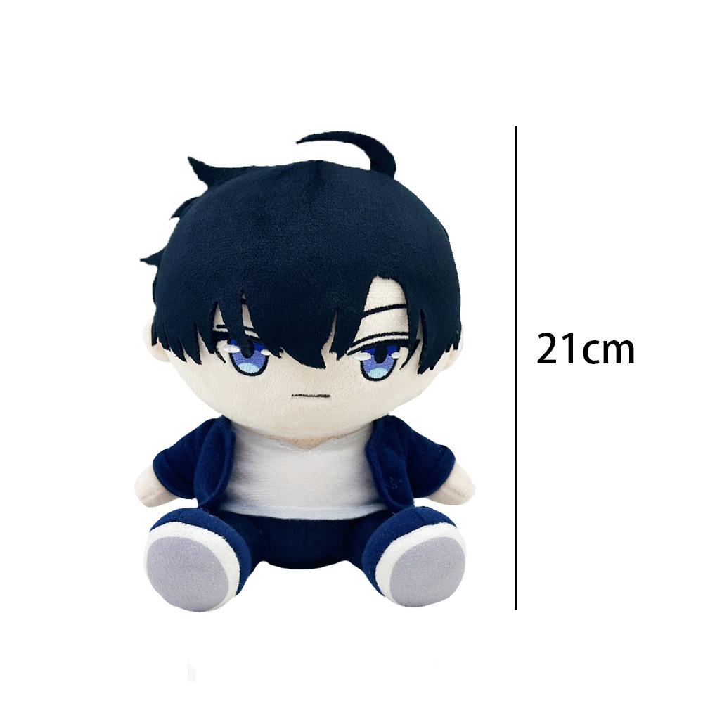 

Anime Plush Toys Sung Jin Woo Plushies Cha Hae-In figure Cartoon Stuffed Doll soft Decora Pillow Collectibles Birthday Gift 21CM