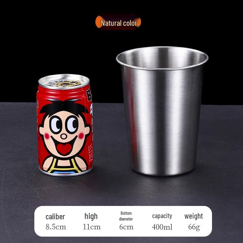 304 Stainless Steel Camping & Restaurant Cold Drink Cup