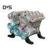 V8 Car Engine Model Realistic Resin 8-Cylinder Auto Engine Decoration Home Office Desktop Ornament Kids Science Learning Educational Toy