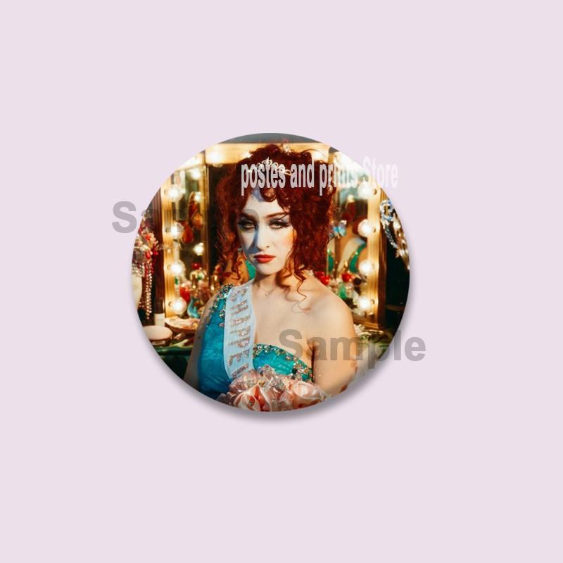 Creative Pop Albums Cover Lapel Pins Handmade Singer Round Brooch on Backpack Hat Jewelry Cosplay Badge Accessory Souvenir Gifts