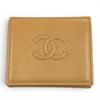 Pristine Bifold Wallet Small Flap Wallet COCO Mark Caviar Skin AP4656 Used