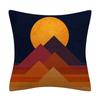 45*45cm Creative Color Geometric Design Pattern Cushion Cover Sofa Office Seat Car Waist    Home Decoration
