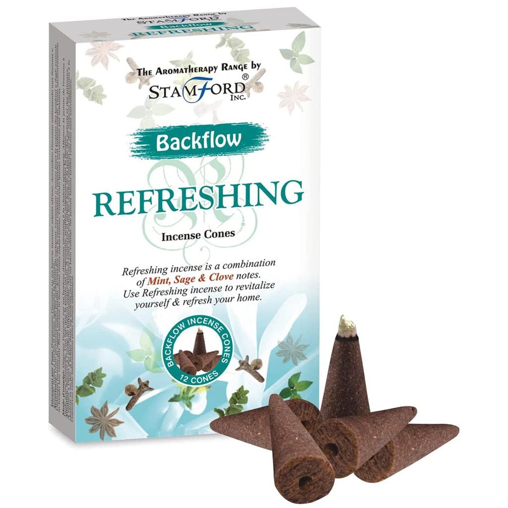 Backflow Incense Cones 12 Pack Aromatherapy Stamford